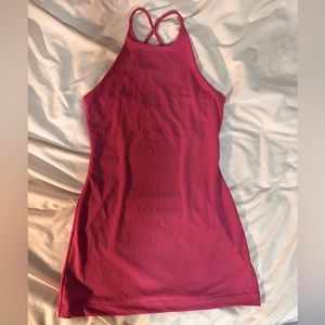 HOT PINK MINI DRESS